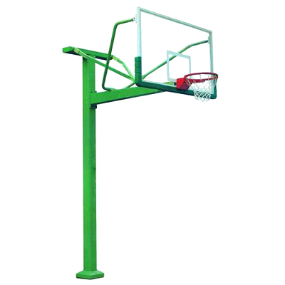 Fixed-hoop-basketball-stand