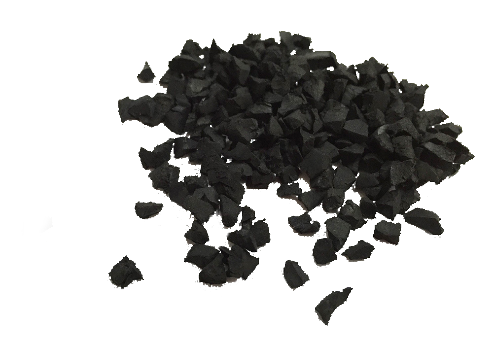 black-rubber-granules