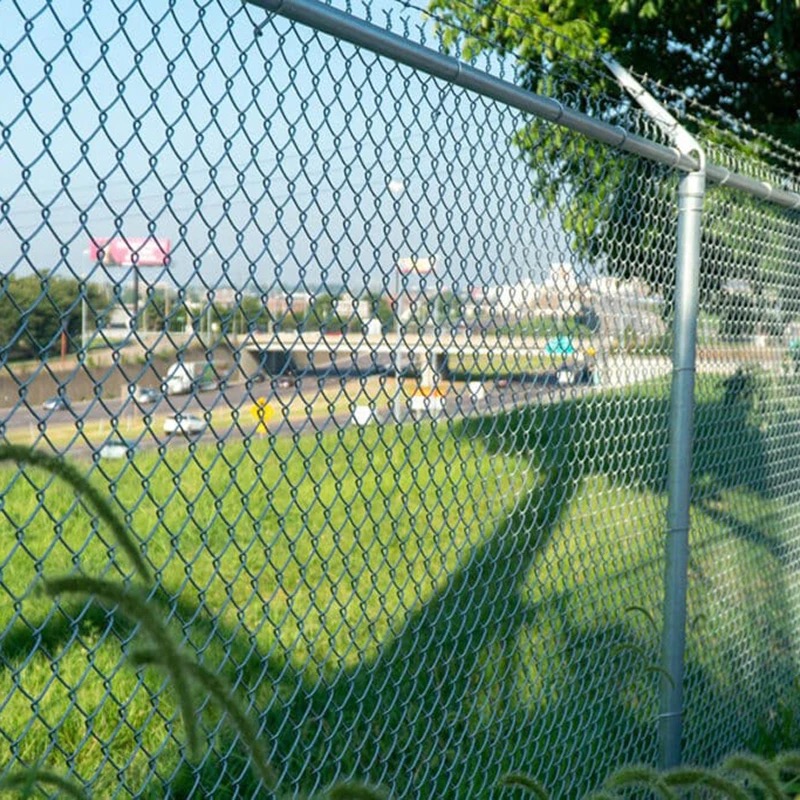 hot dipped gavanized chain link fence