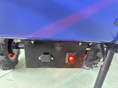 electric wheelbarrow with lead-acid battery 