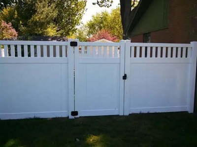 pvc fence for door 