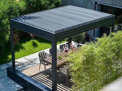 aluminum pavilion