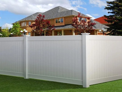 full private pvc fence