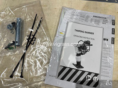 instructions for tamping rammer